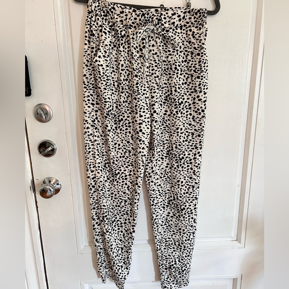 Cute animal print joggers